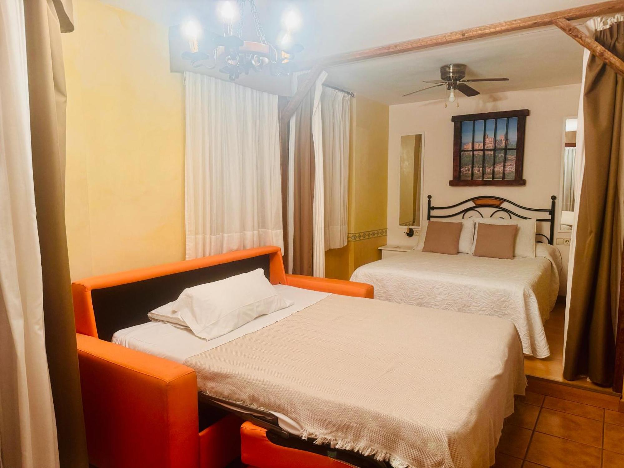 Hotel Hospederia Zacatin Alcala La Real Bagian luar foto